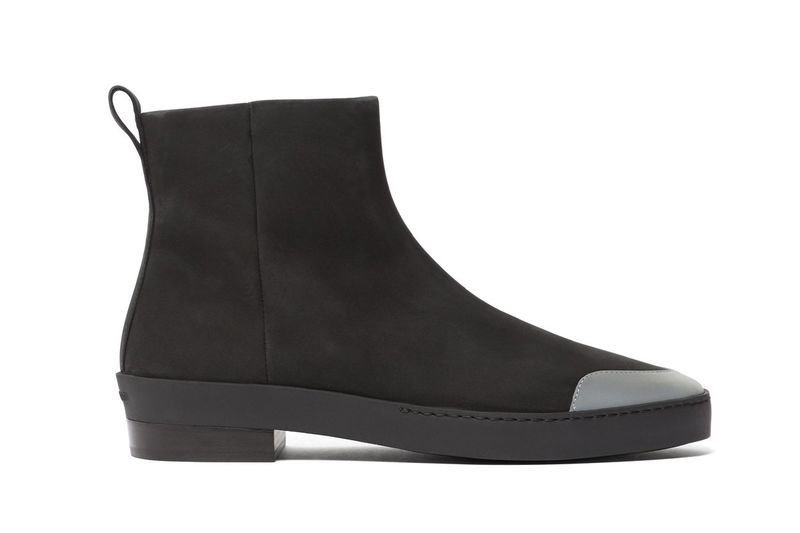 Nubuck Leather Chelsea Boots