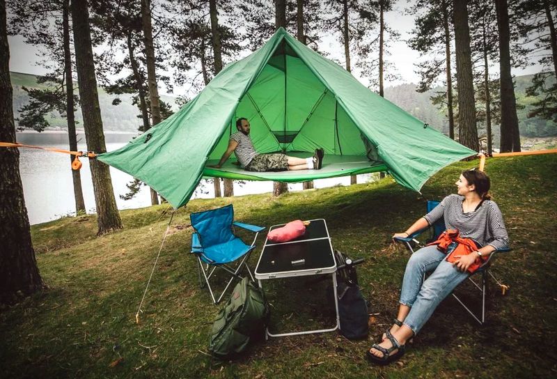 Triple-Purpose Camping Tents