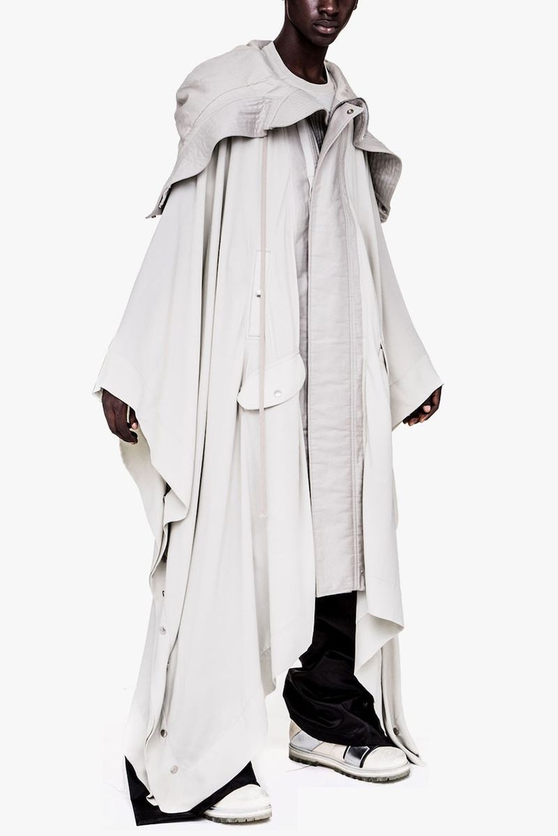 Unconventional Oversized Hybrid Overcoats