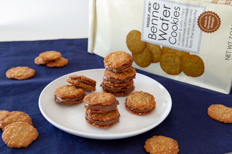 Sesame Seed Wafer Cookies