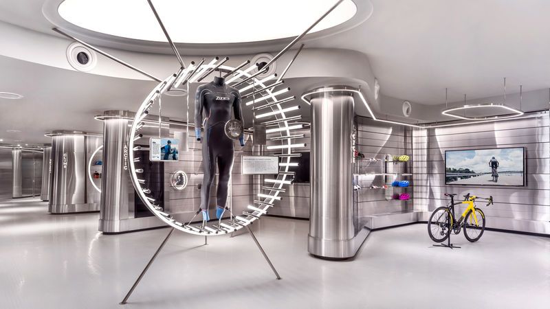 Ultra-Futuristic Sports Stores