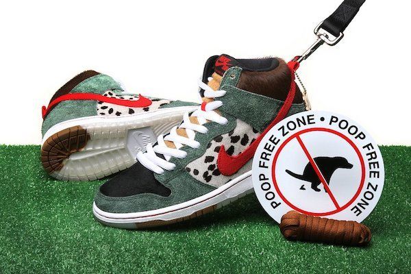 Daring Dog-Centric Sneakers