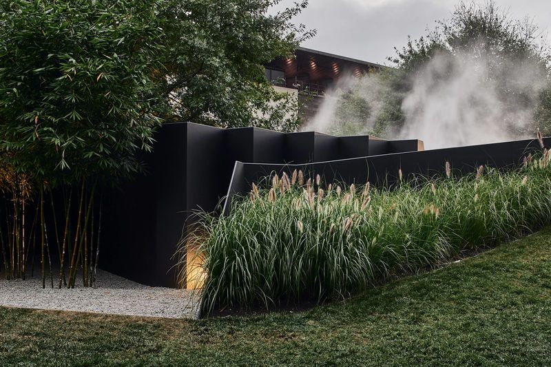 Contemporary Mist-Filled Pavilions