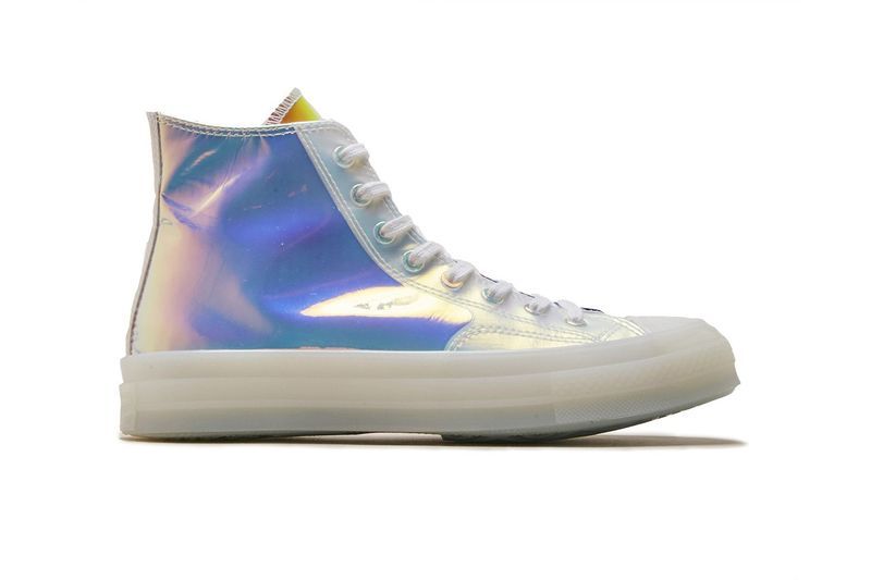 Summer-Ready Iridescent Sneakers