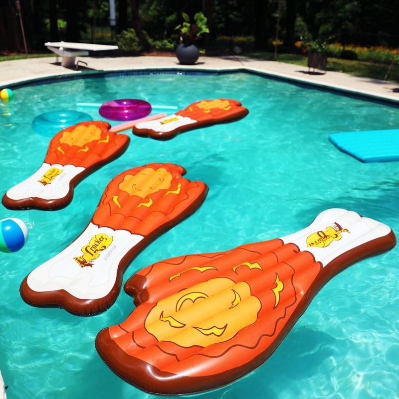 Fried Chicken Pool Floats