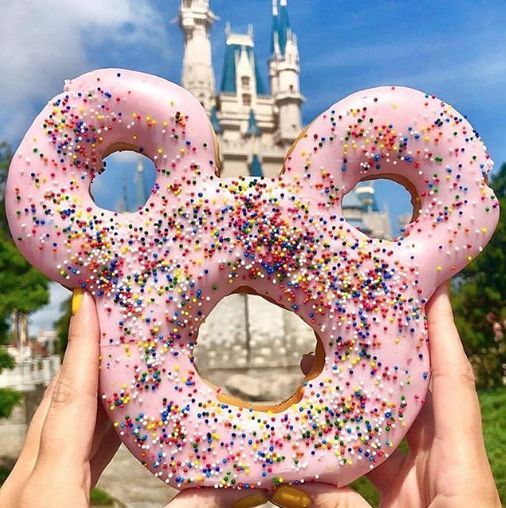 Oversized Mouse-Shaped Donuts