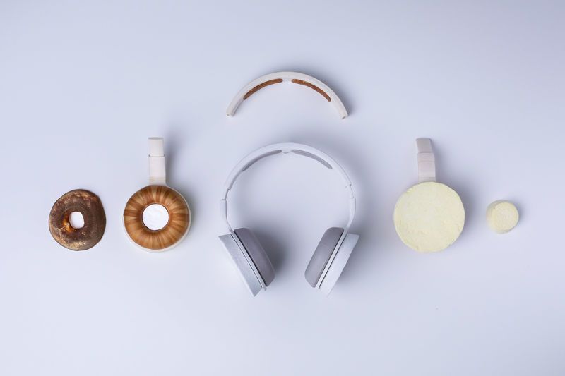 Microbe-Combining Eco-Friendly Headphones