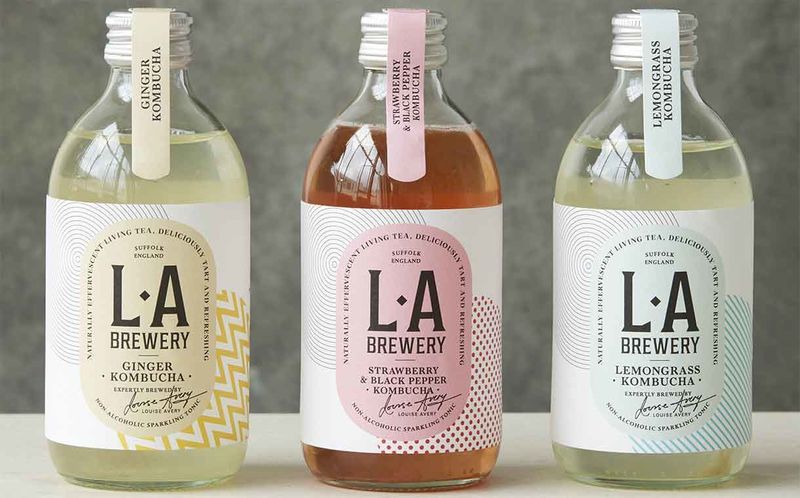 Apothecary-Style Kombucha Packaging