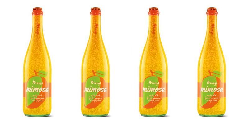 Ready-to-Drink Mango Mimosas