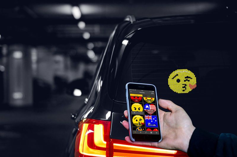 Automotive Emoticon Displays