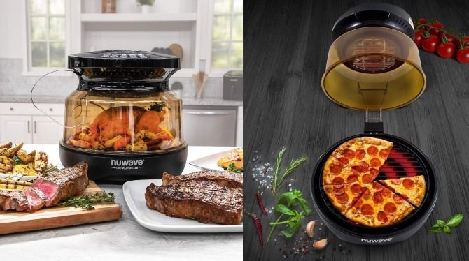 Dual-Heating Countertop Cookers