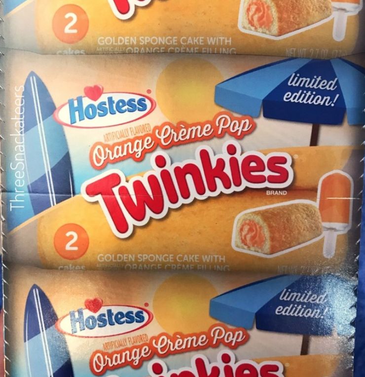 Creamsicle-Flavored Snack Cakes