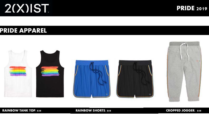 Vibrant Rainbow-Themed Apparel