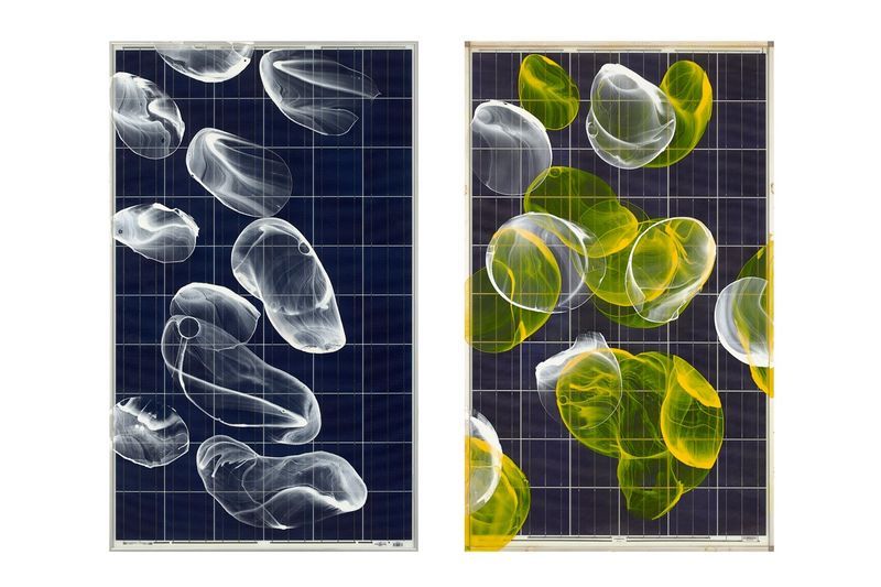 Auctioned Solar Panel Art