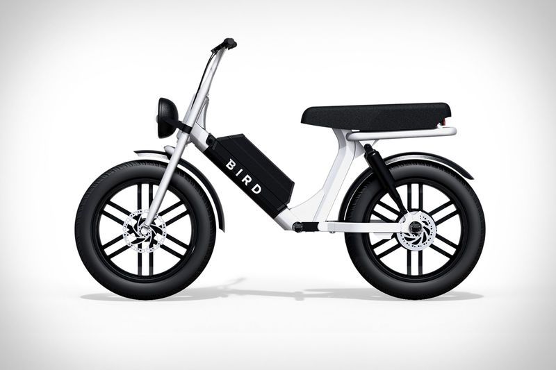 Moped-Style Electric Scooters
