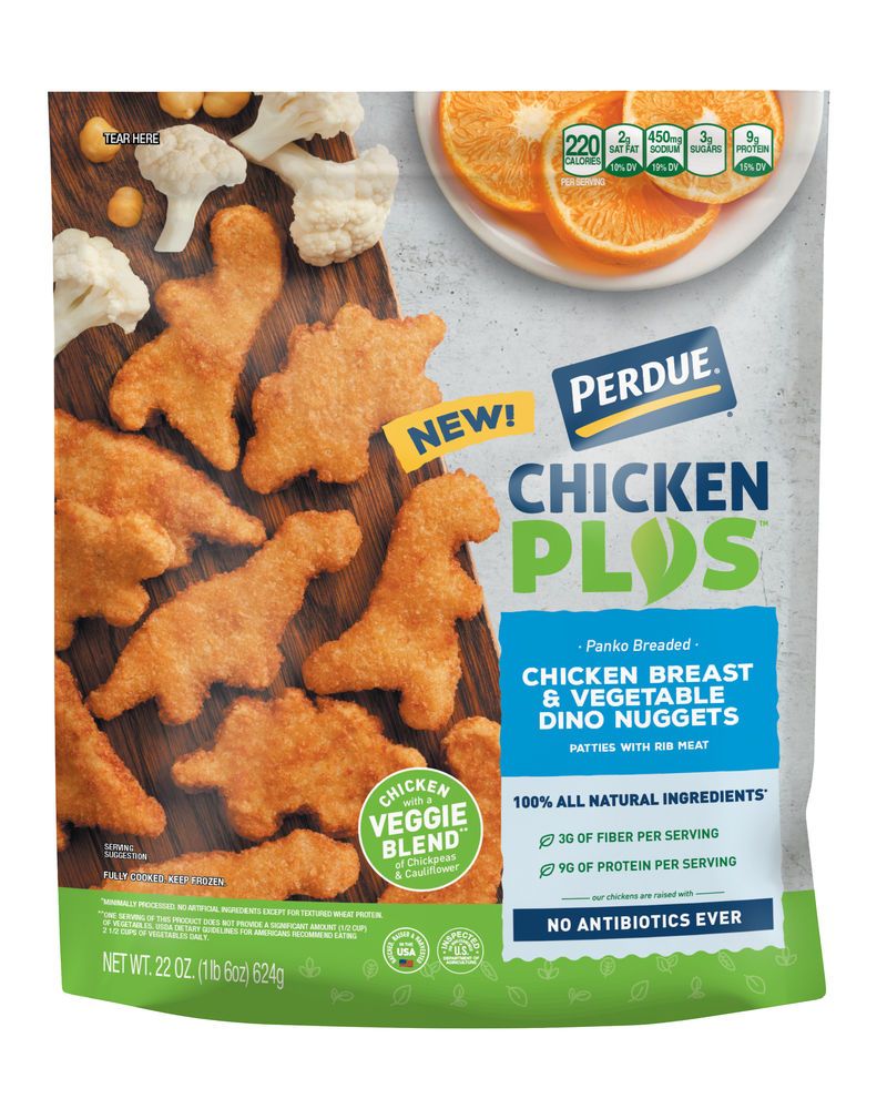 Vegetable-Enriched Chicken Nuggets