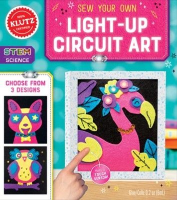 DIY-Style Light-Up Circuit Art