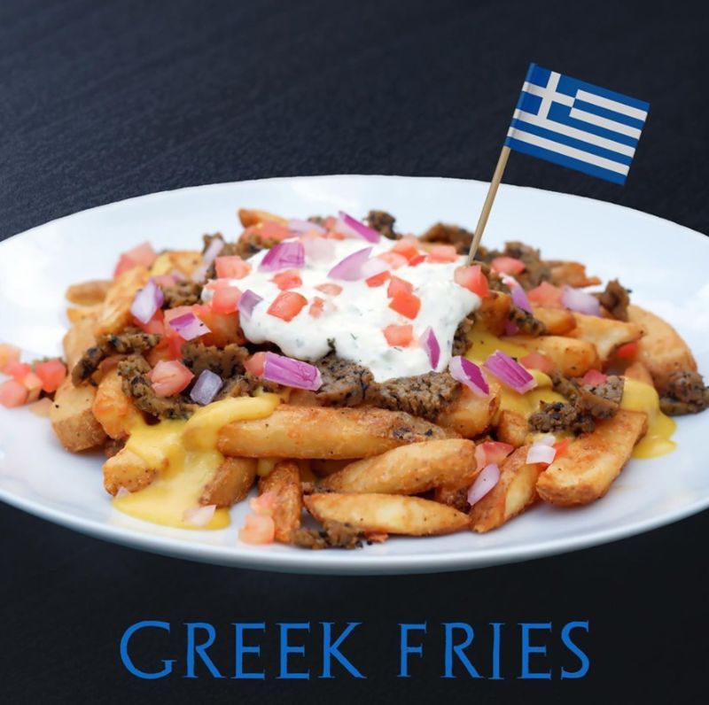 Vegan Mediterranean-Inspired Fries