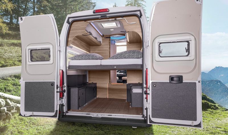 Spacious Accommodation Camper Vans