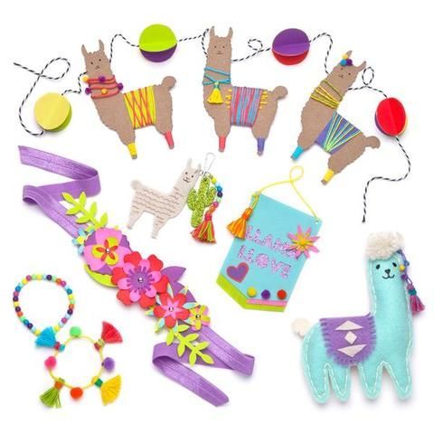 Crafty Llama-Themed Kits