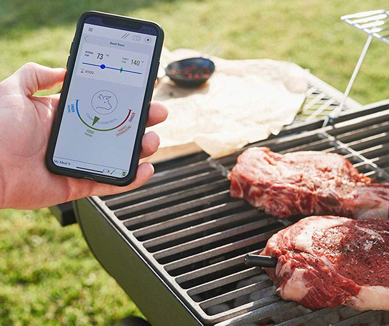 Intelligent Meal-Tracking Thermometers : Mastrad Meat Thermometer