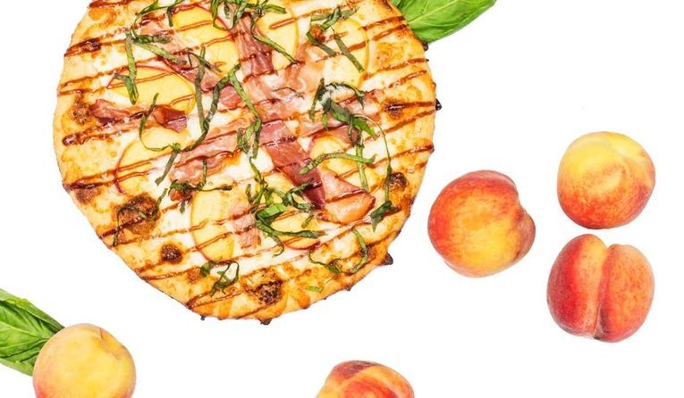 Sweet Stone Fruit Pizzas