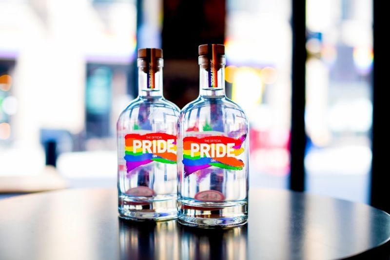 Celebratory British LGBT Gins