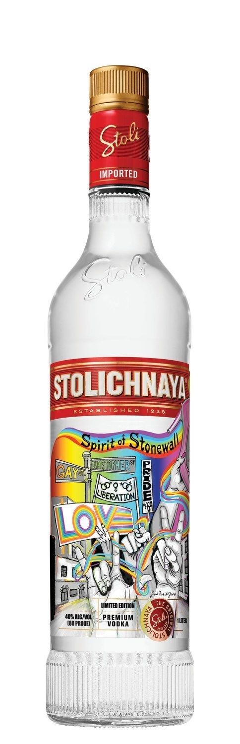Charitable LGBTQ Vodka Bottles