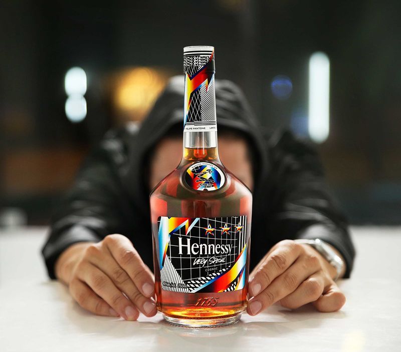 Artist-Created Cognac Bottles