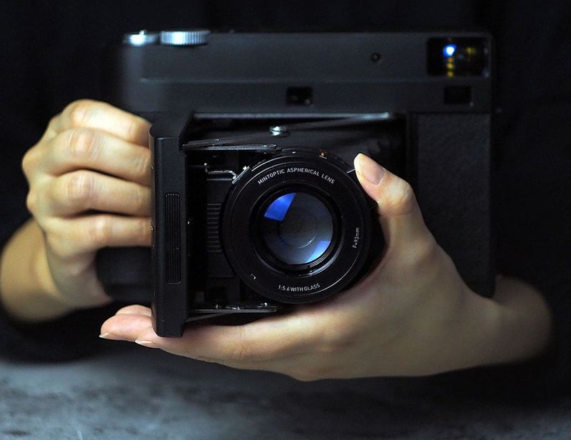 Old-Fashioned Instant Cameras