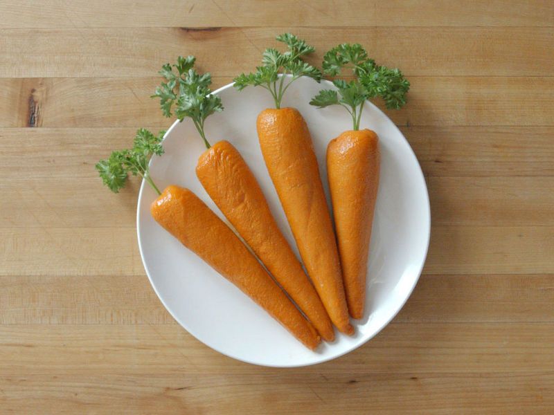 Carrot-Shaped Meat Creations