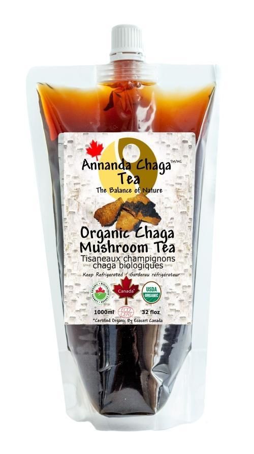 Ready-to-Serve Chaga Mushroom Teas