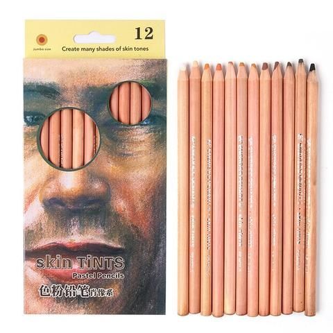 Skin-Toned Sketch Pencils