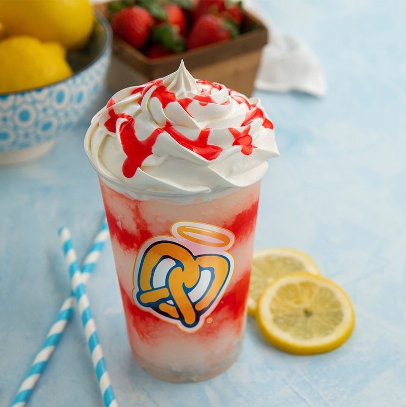 Blended Strawberry Lemonade Drinks
