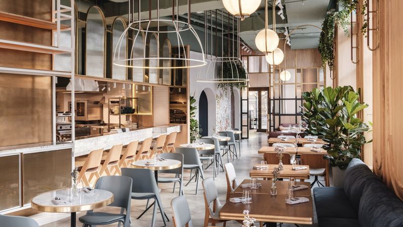 Cinema-Inspired Restaurant Interiors