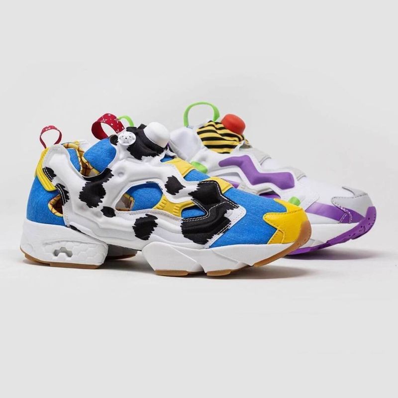 Mismatching Toy-Inspired Sneakers