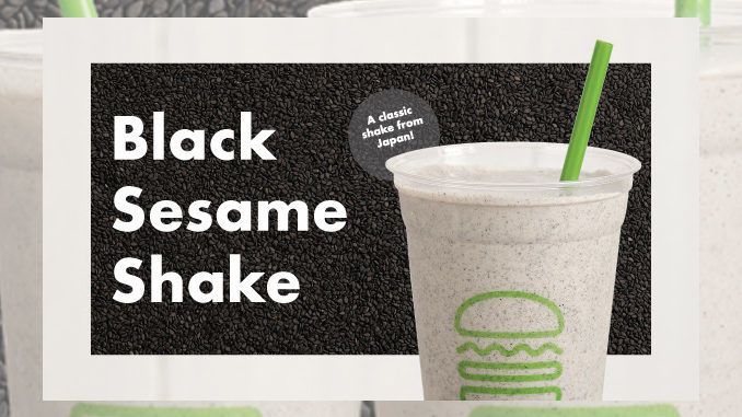 Black Sesame Milkshakes