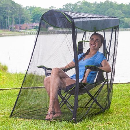 Insect-Thwarting Camping Chairs