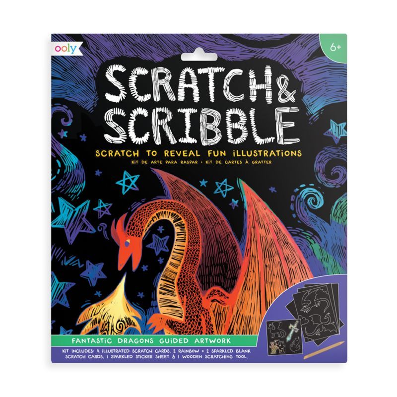 Fantastical Scratch Art Kits
