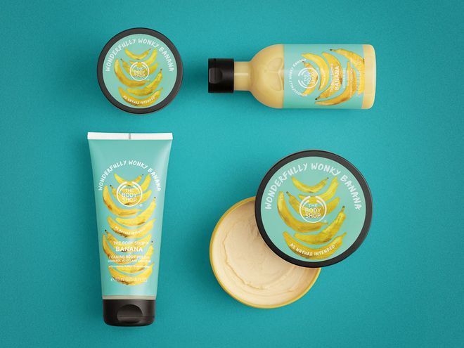 Repurposed Banana Body Products