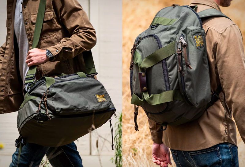 All Purpose Ballistic Travel Bags Filson Duffel Backpack Hybrid