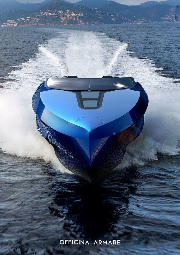 Supercar-Inspired Speedboats