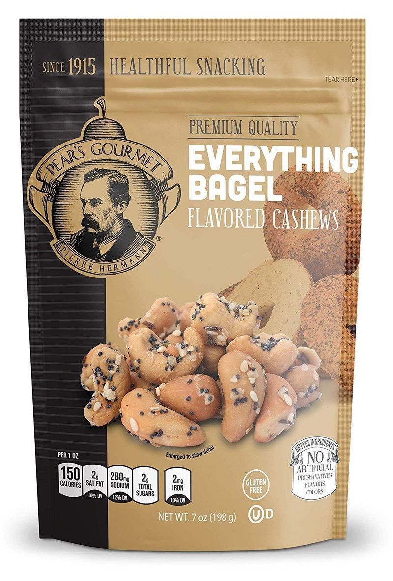 Bagel-Inspired Nut Snacks