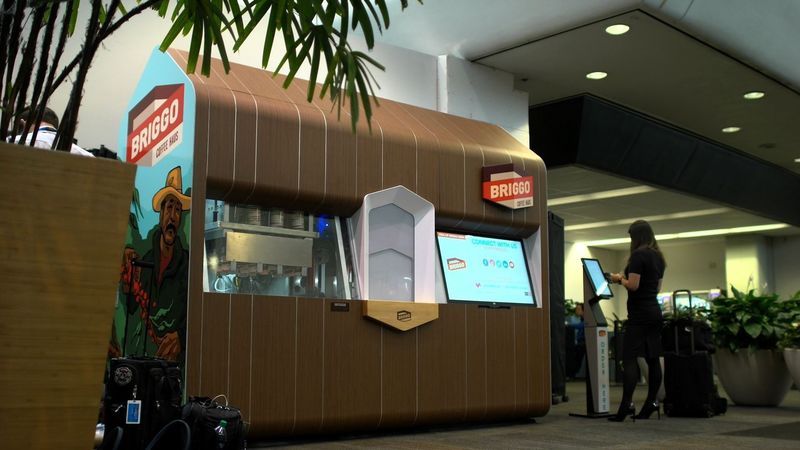 Robotic Coffee Shops