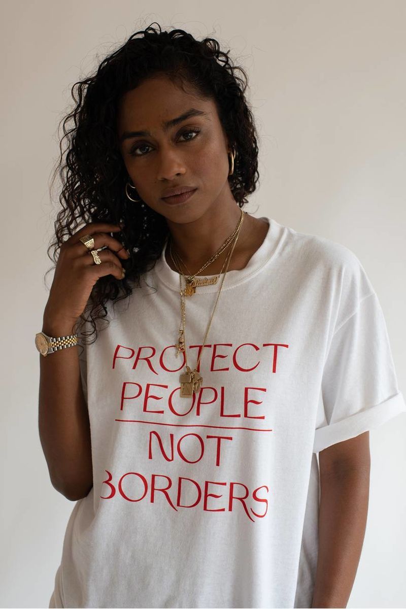 Migrant-Supporting T-Shirt Designs