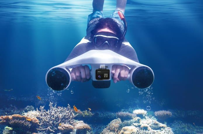 Speedy Underwater Exploration Scooters