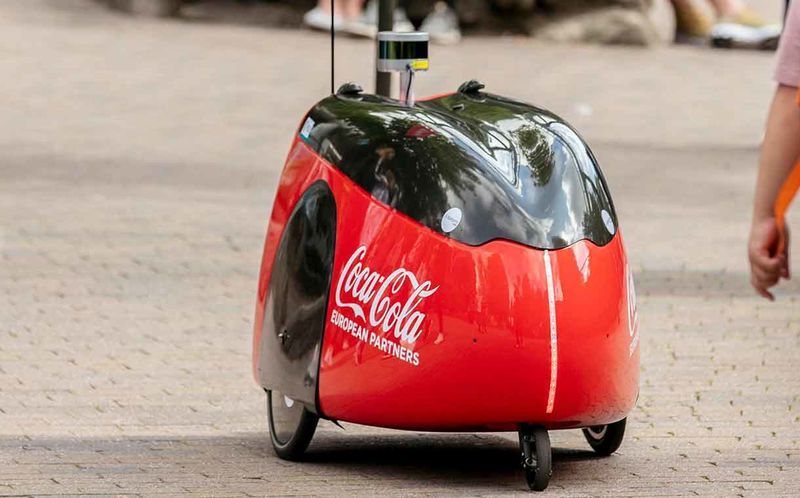 Drink-Delivering Theme Park Robots