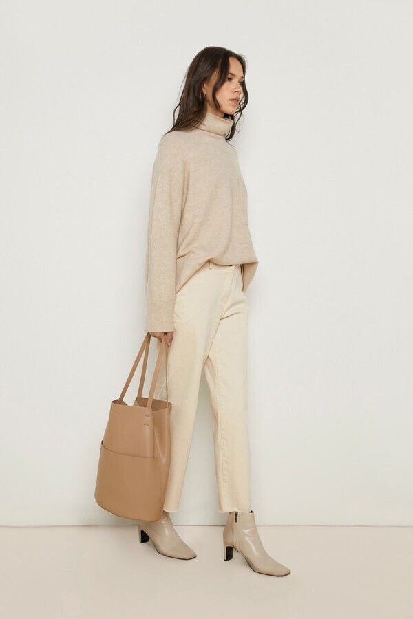 Slouchy Open Tote Bags