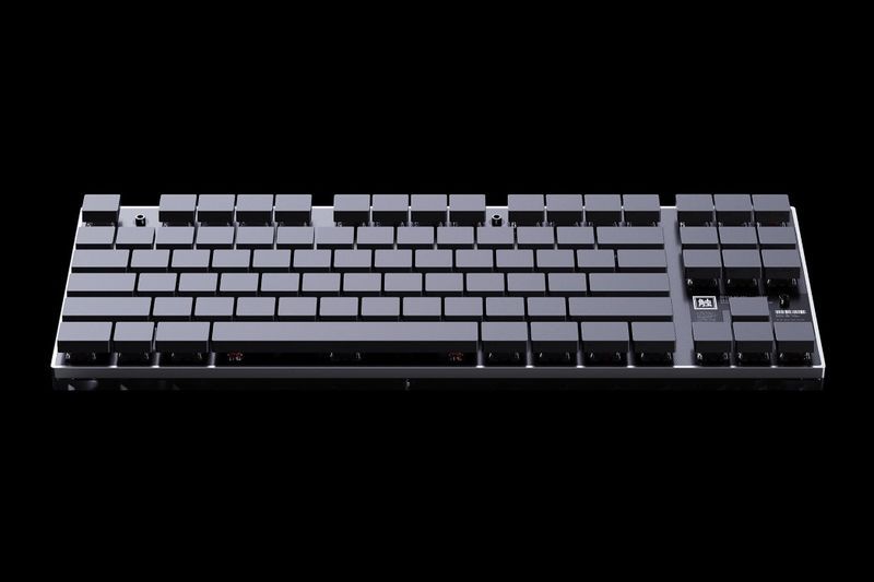 Ghostly Minimalist Keyboards