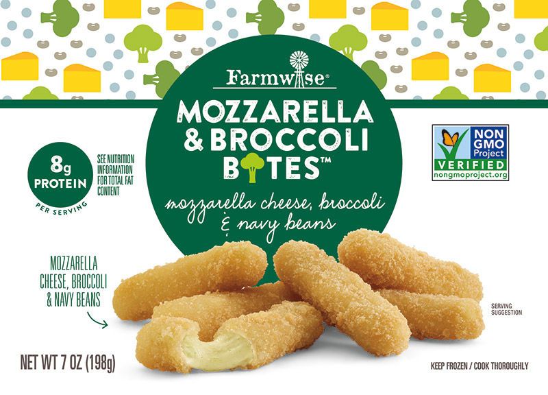 Broccoli-Infused Mozzarella Bites